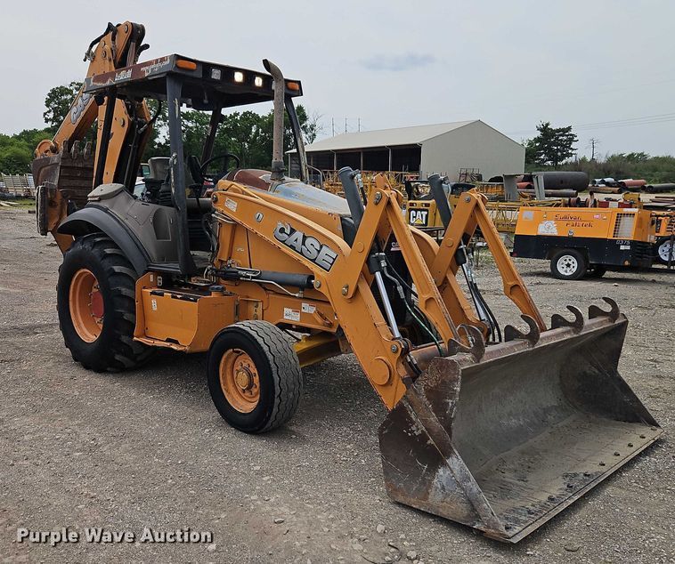 image for item EB8131 2012 Case 580 Super N backhoe