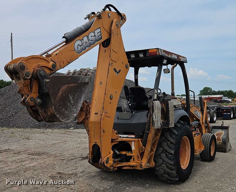 image for item EB8131 2012 Case 580 Super N backhoe