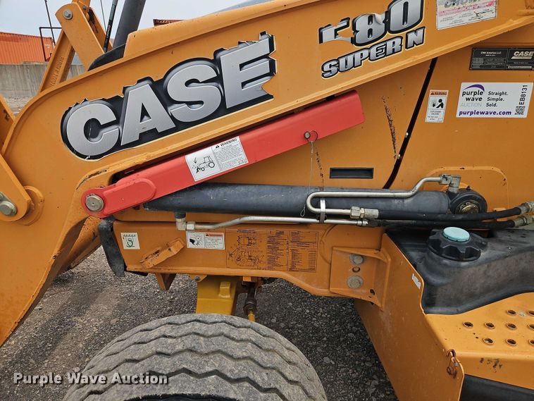 image for item EB8131 2012 Case 580 Super N backhoe