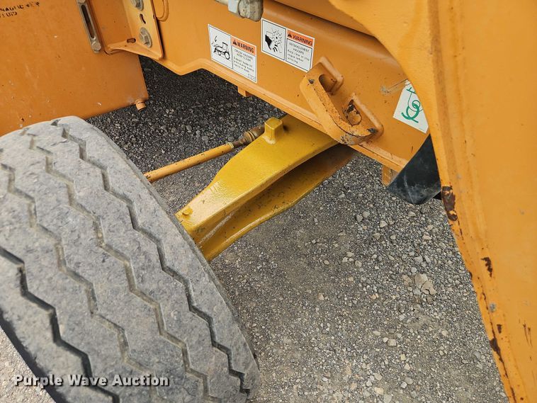 image for item EB8131 2012 Case 580 Super N backhoe