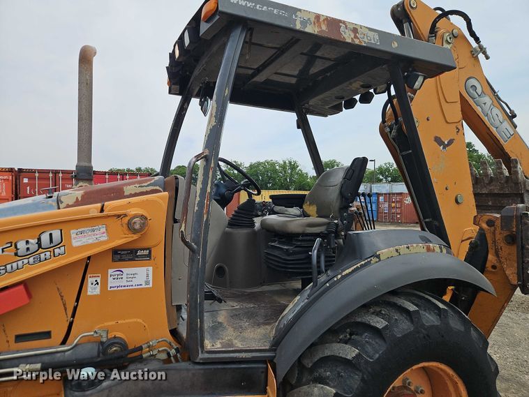 image for item EB8131 2012 Case 580 Super N backhoe