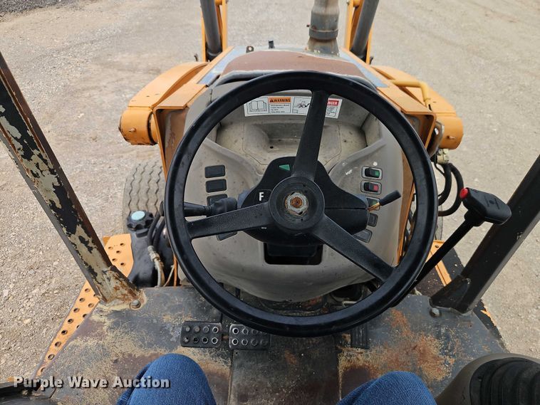 image for item EB8131 2012 Case 580 Super N backhoe