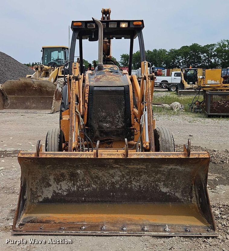 image for item EB8132 2007 Case 580 Super M backhoe