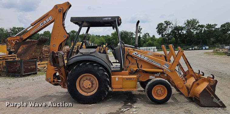 image for item EB8132 2007 Case 580 Super M backhoe