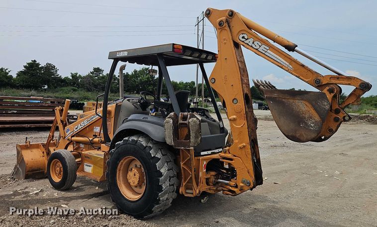 image for item EB8132 2007 Case 580 Super M backhoe