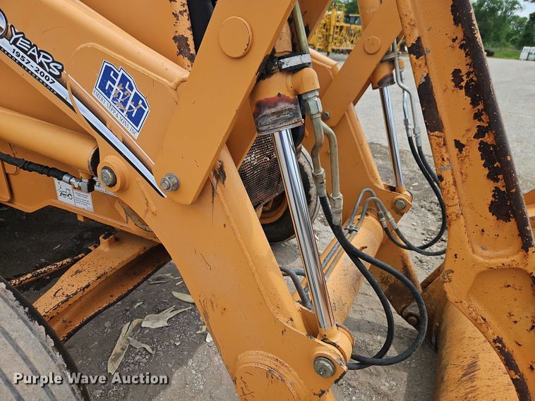 image for item EB8132 2007 Case 580 Super M backhoe
