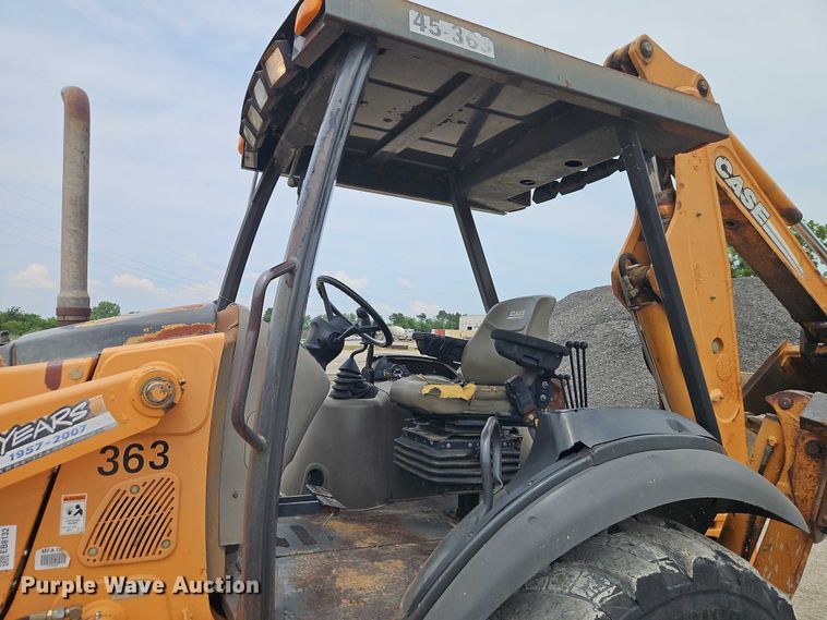 image for item EB8132 2007 Case 580 Super M backhoe