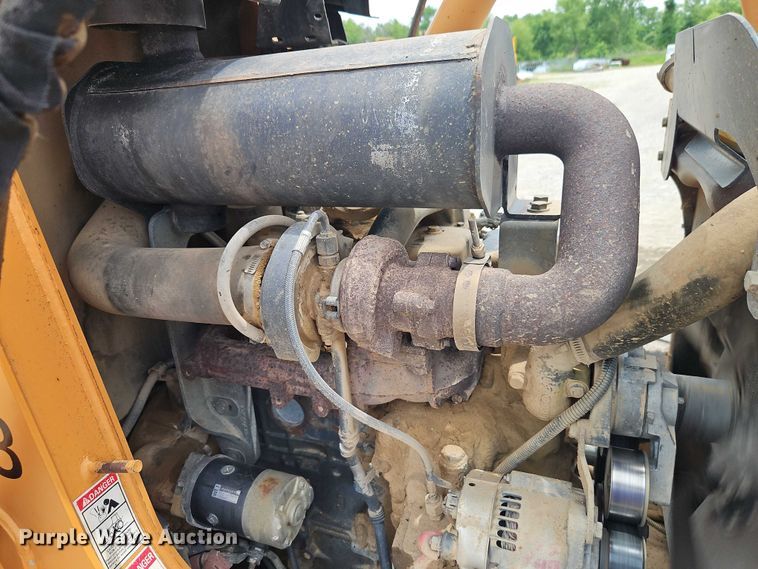 image for item EB8132 2007 Case 580 Super M backhoe