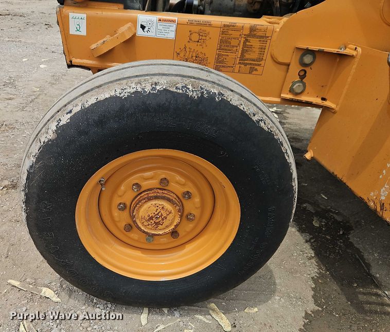 image for item EB8132 2007 Case 580 Super M backhoe