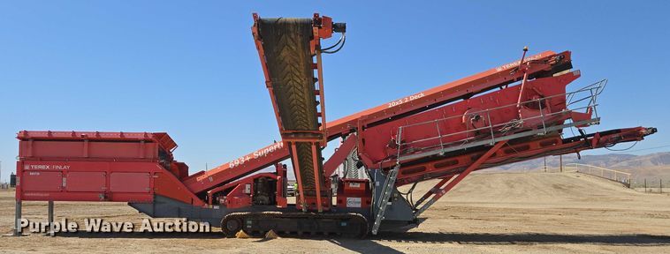 image for item EC1055 2013 Terex 693 Plus Supertrak screening plant