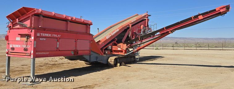 image for item EC1055 2013 Terex 693 Plus Supertrak screening plant