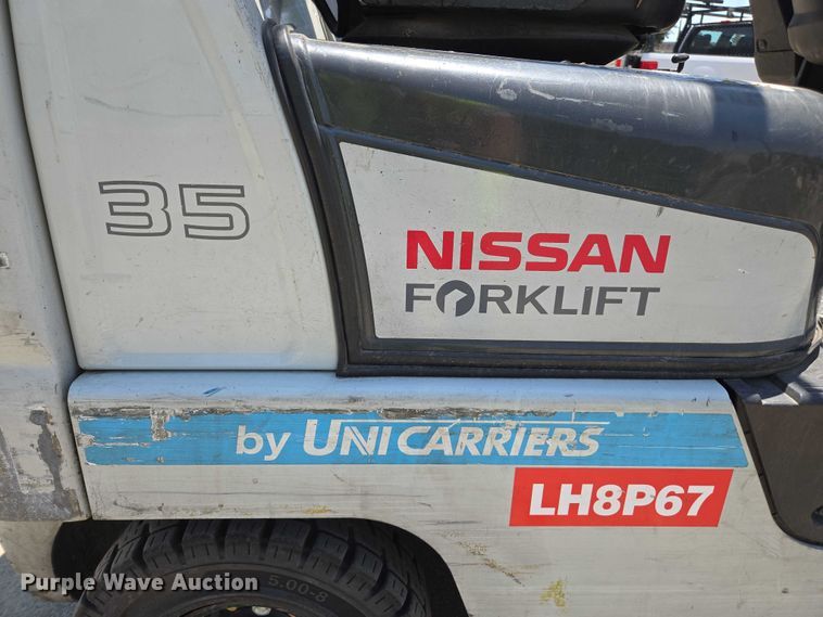 image for item EC1071 2015 Nissan AF35 forklift
