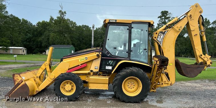 image for item EC1401 2005 Caterpillar 420D backhoe