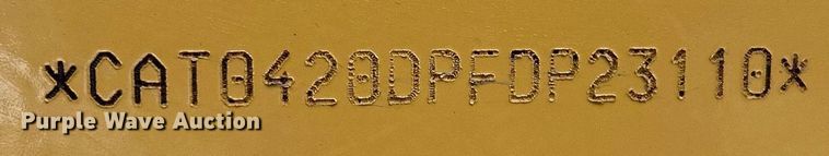 image for item EC1401 2005 Caterpillar 420D backhoe