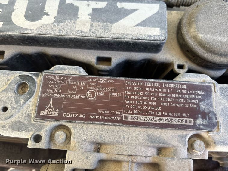 image for item EC3620 2018 Genie SX-125XC boom lift