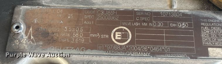 image for item EC3621 2009 JLG 1350SJP boom lift