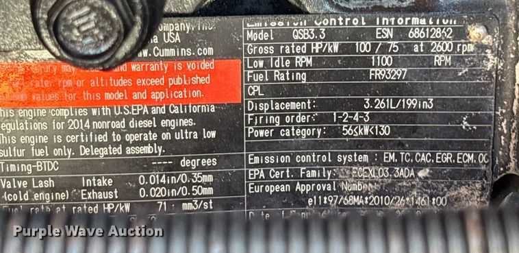 image for item EC3622 2014 JLG 8042 telehandler