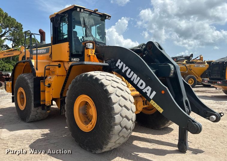 image for item EC3655 2020 Hyundai HL980A wheel loader
