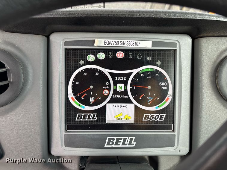 image for item EC3690 2022 Bell ADT B50E articulated haul truck