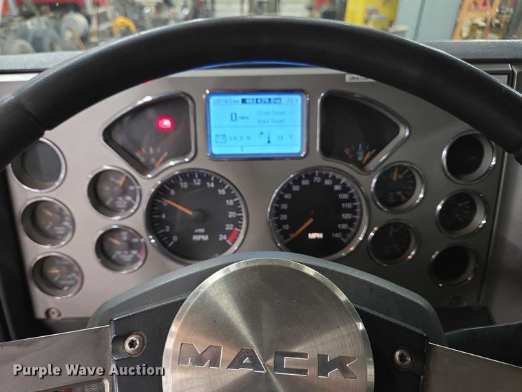 image for item EC4275 2015 Mack GU713 Granite dump truck