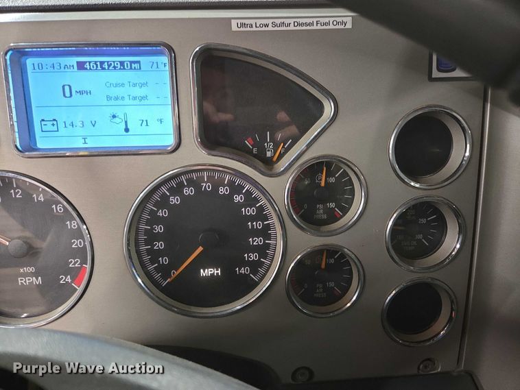 image for item EC4275 2015 Mack GU713 Granite dump truck