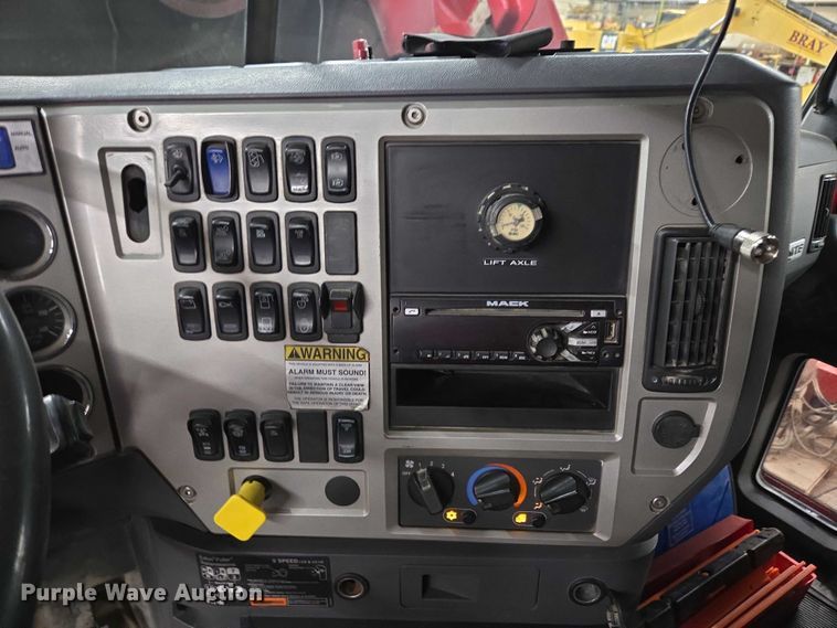 image for item EC4275 2015 Mack GU713 Granite dump truck