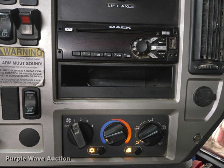 image for item EC4275 2015 Mack GU713 Granite dump truck