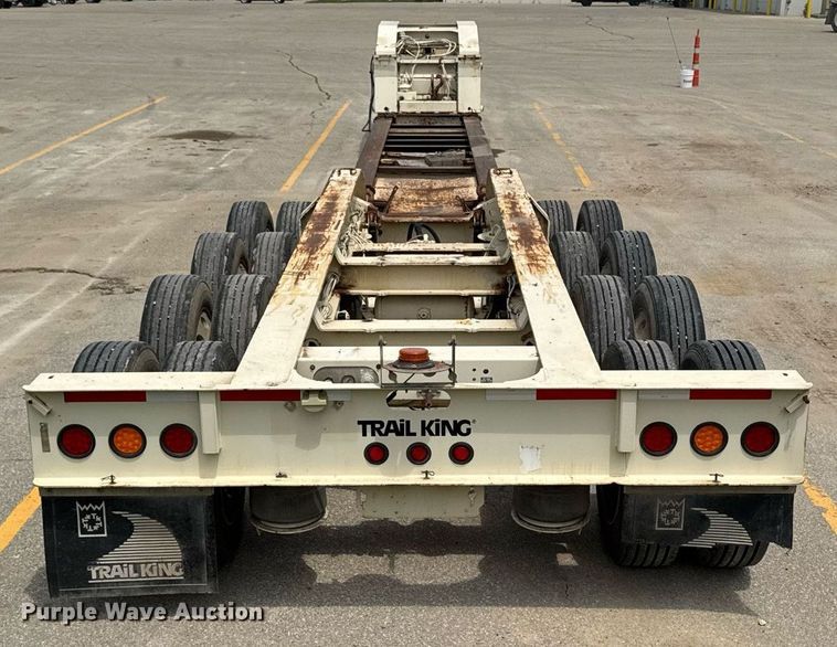 image for item EC7988 2014 Trail King  TK120HDG-564 lowboy equipment trailer