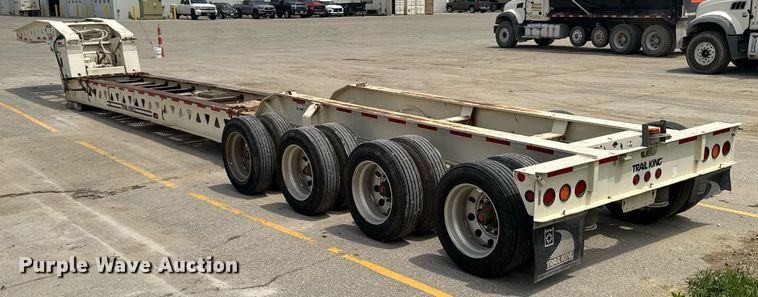 image for item EC7988 2014 Trail King  TK120HDG-564 lowboy equipment trailer