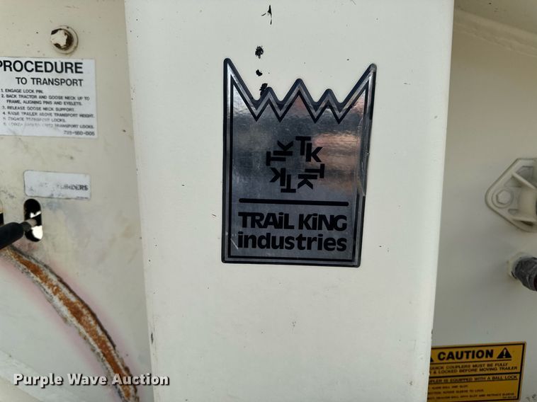 image for item EC7988 2014 Trail King  TK120HDG-564 lowboy equipment trailer