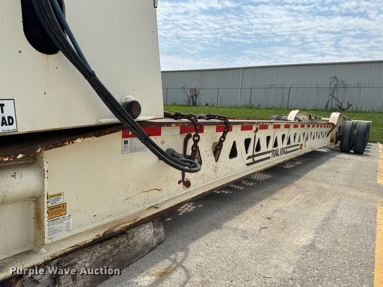 image for item EC7988 2014 Trail King  TK120HDG-564 lowboy equipment trailer