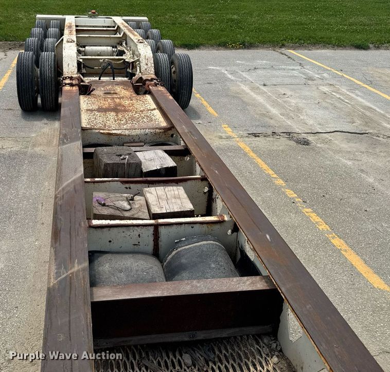 image for item EC7988 2014 Trail King  TK120HDG-564 lowboy equipment trailer