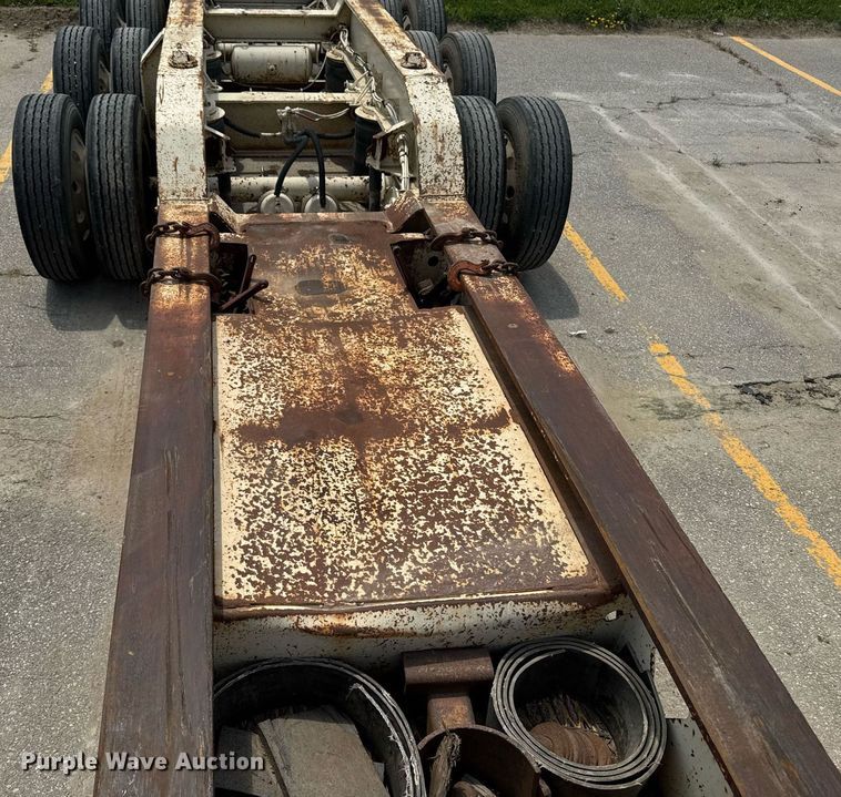 image for item EC7988 2014 Trail King  TK120HDG-564 lowboy equipment trailer