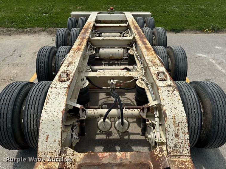 image for item EC7988 2014 Trail King  TK120HDG-564 lowboy equipment trailer