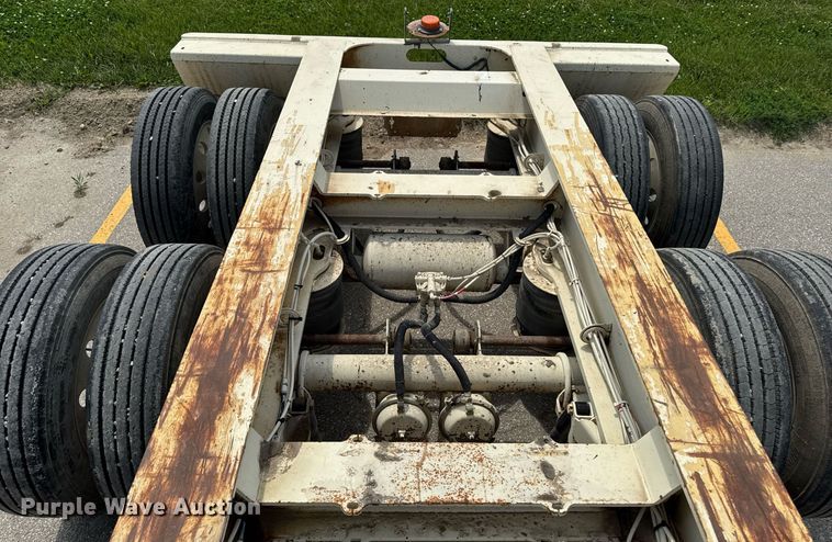 image for item EC7988 2014 Trail King  TK120HDG-564 lowboy equipment trailer