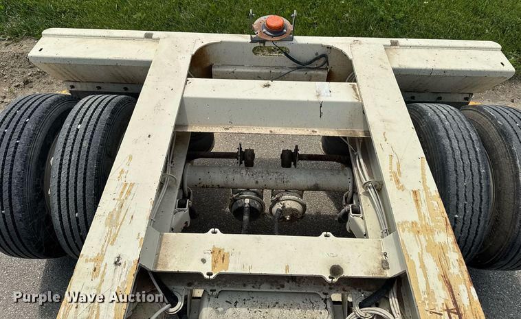 image for item EC7988 2014 Trail King  TK120HDG-564 lowboy equipment trailer