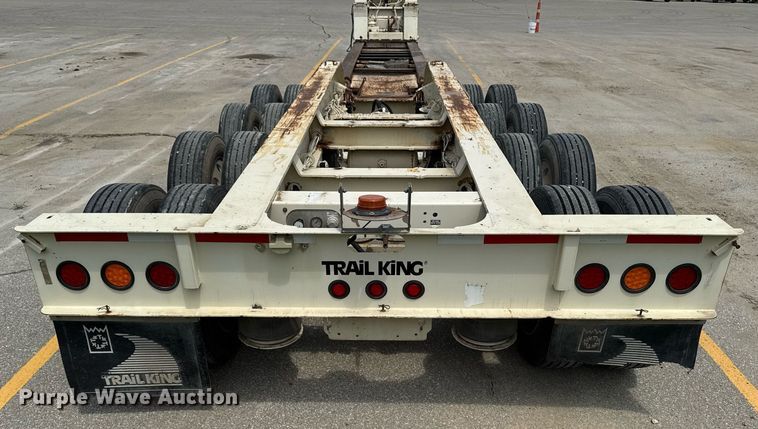 image for item EC7988 2014 Trail King  TK120HDG-564 lowboy equipment trailer