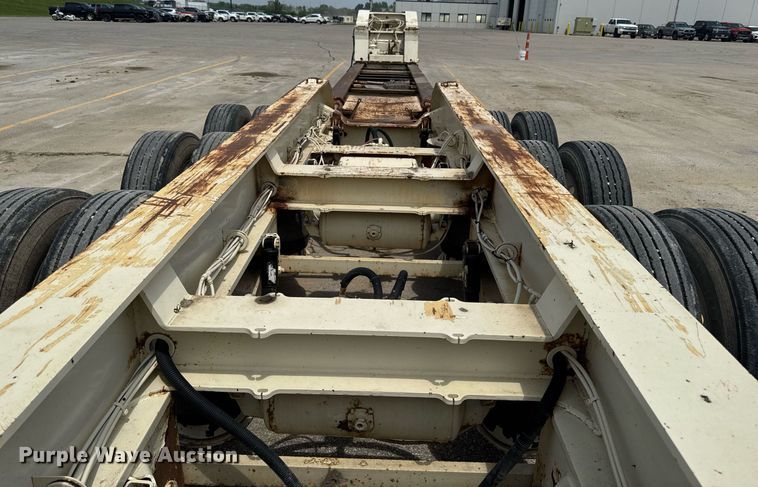 image for item EC7988 2014 Trail King  TK120HDG-564 lowboy equipment trailer