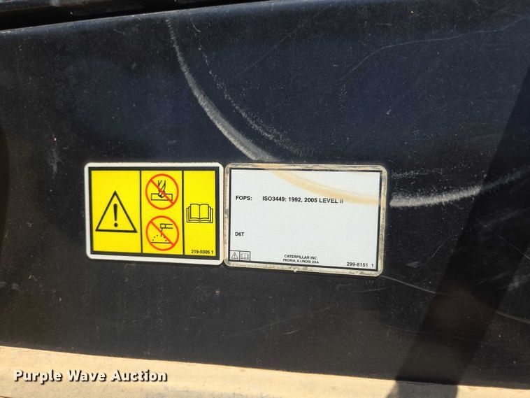 image for item ED2038 2021 Caterpillar D6TXW dozer