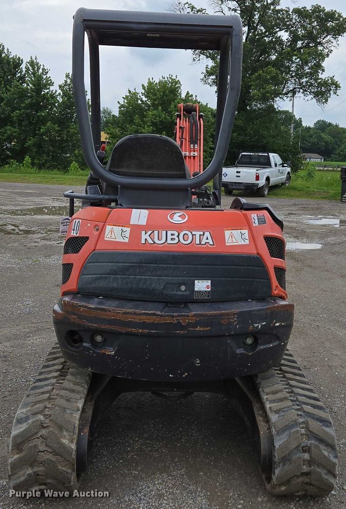 image for item ED2078 2015 Kubota U25  mini excavator