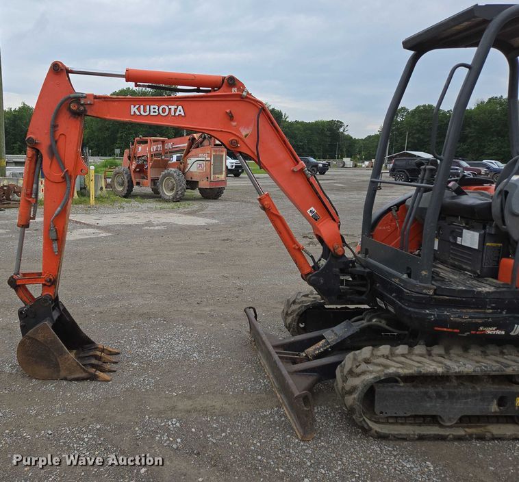image for item ED2078 2015 Kubota U25  mini excavator