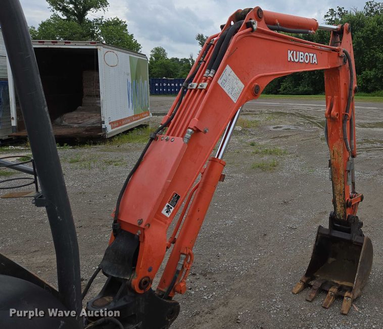 image for item ED2078 2015 Kubota U25  mini excavator