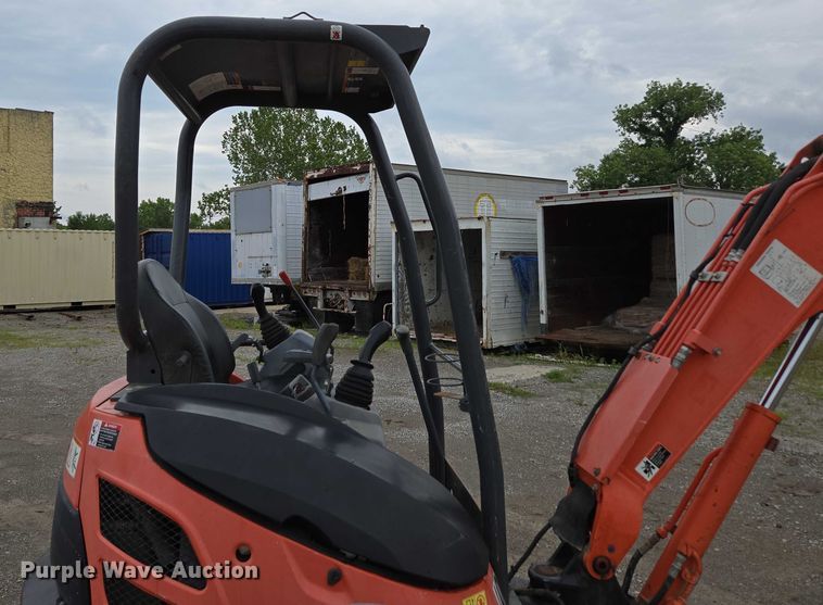 image for item ED2078 2015 Kubota U25  mini excavator