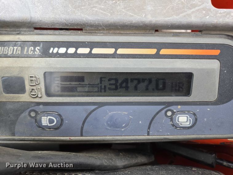 image for item ED2078 2015 Kubota U25  mini excavator