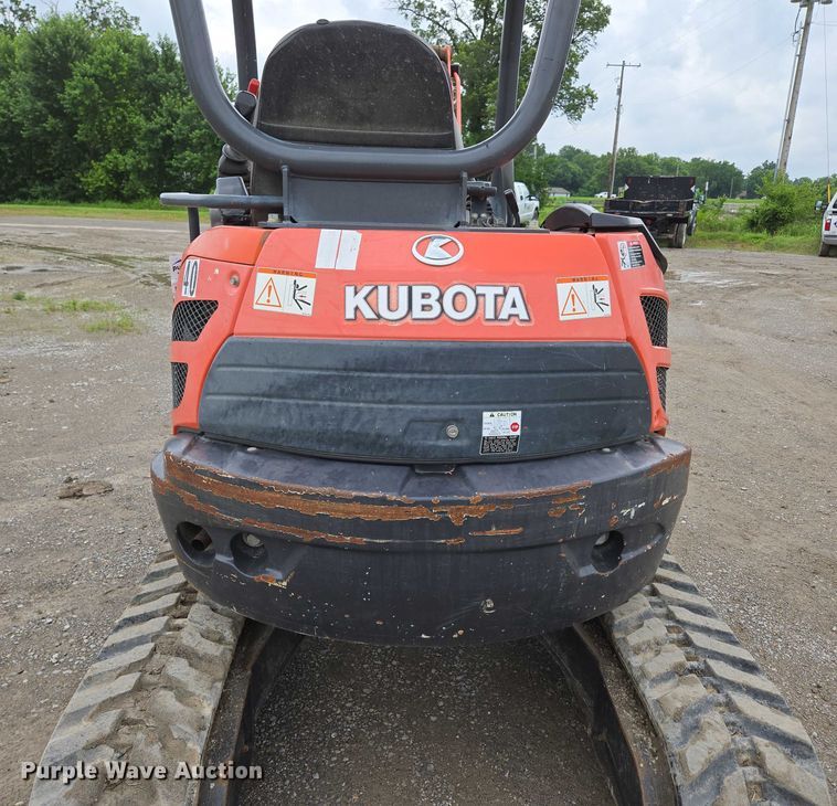 image for item ED2078 2015 Kubota U25  mini excavator