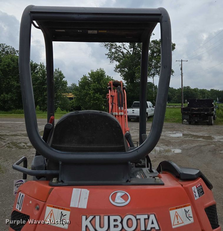 image for item ED2078 2015 Kubota U25  mini excavator