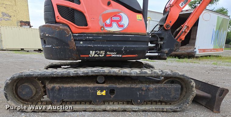 image for item ED2078 2015 Kubota U25  mini excavator