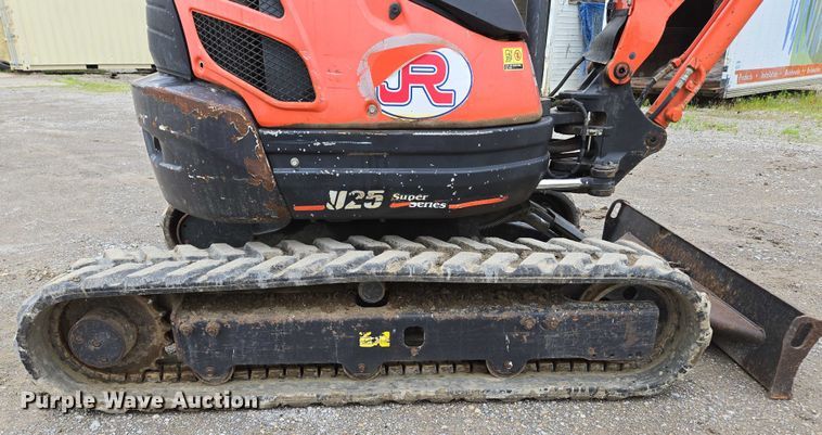 image for item ED2078 2015 Kubota U25  mini excavator