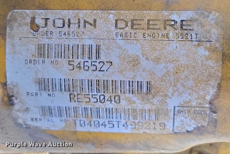 image for item ED2089 1995 John Deere 550 G dozer