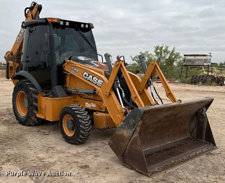 image for item ED5673 2012 Case 580 Super N backhoe